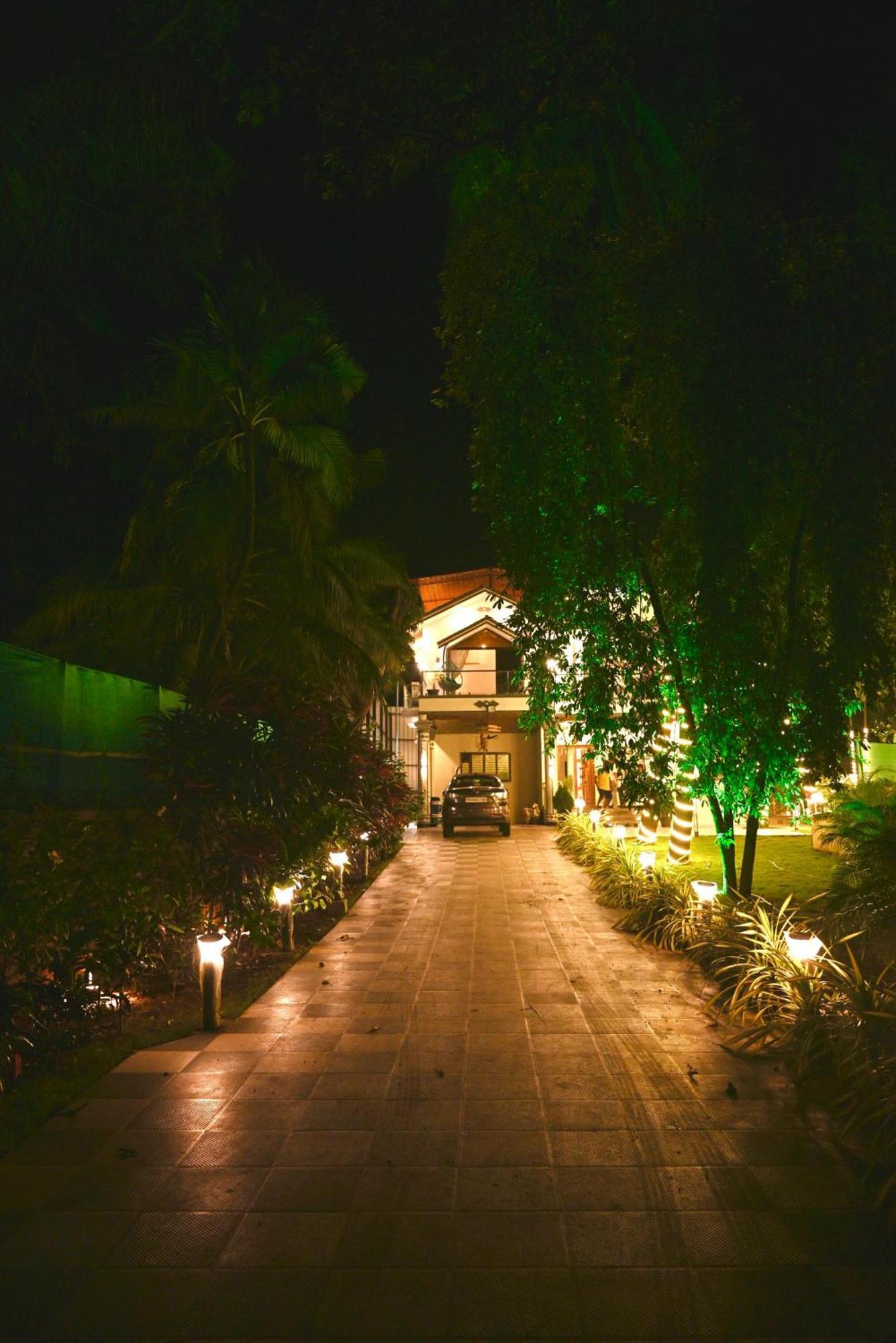 Seas The Day Luxurious 5Bhk Villa 2Min From Awas Beach With Huge Private Pool 阿里巴格 外观 照片
