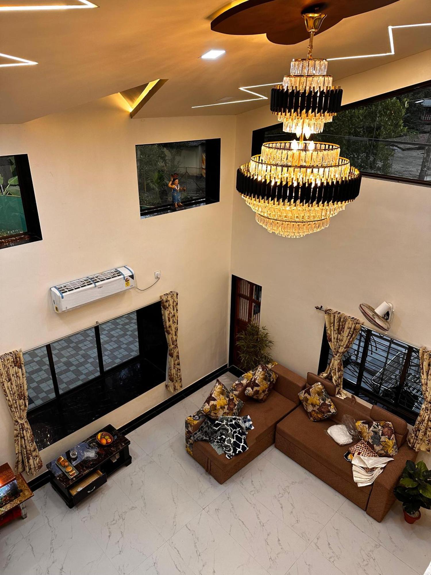 Seas The Day Luxurious 5Bhk Villa 2Min From Awas Beach With Huge Private Pool 阿里巴格 外观 照片
