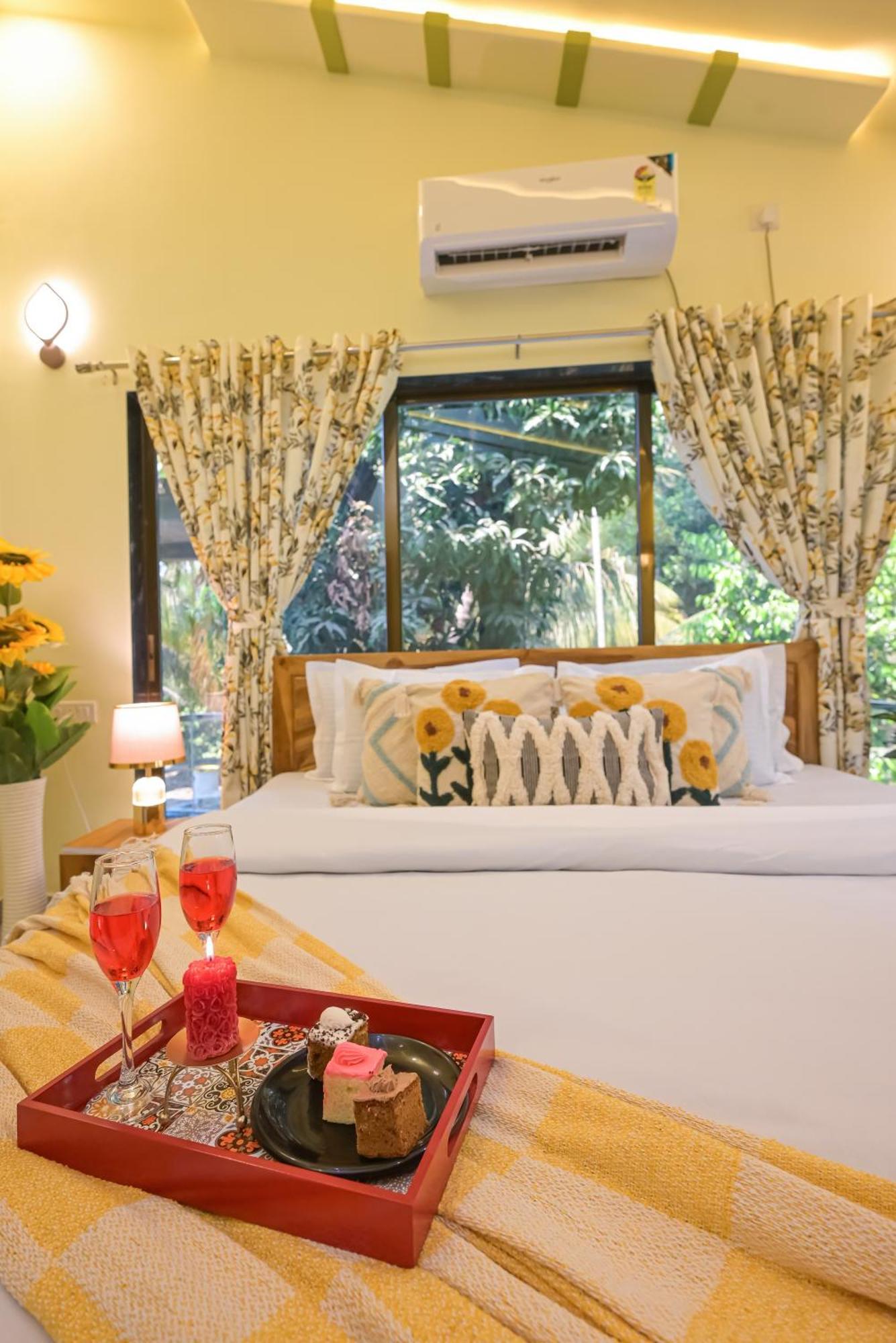 Seas The Day Luxurious 5Bhk Villa 2Min From Awas Beach With Huge Private Pool 阿里巴格 外观 照片