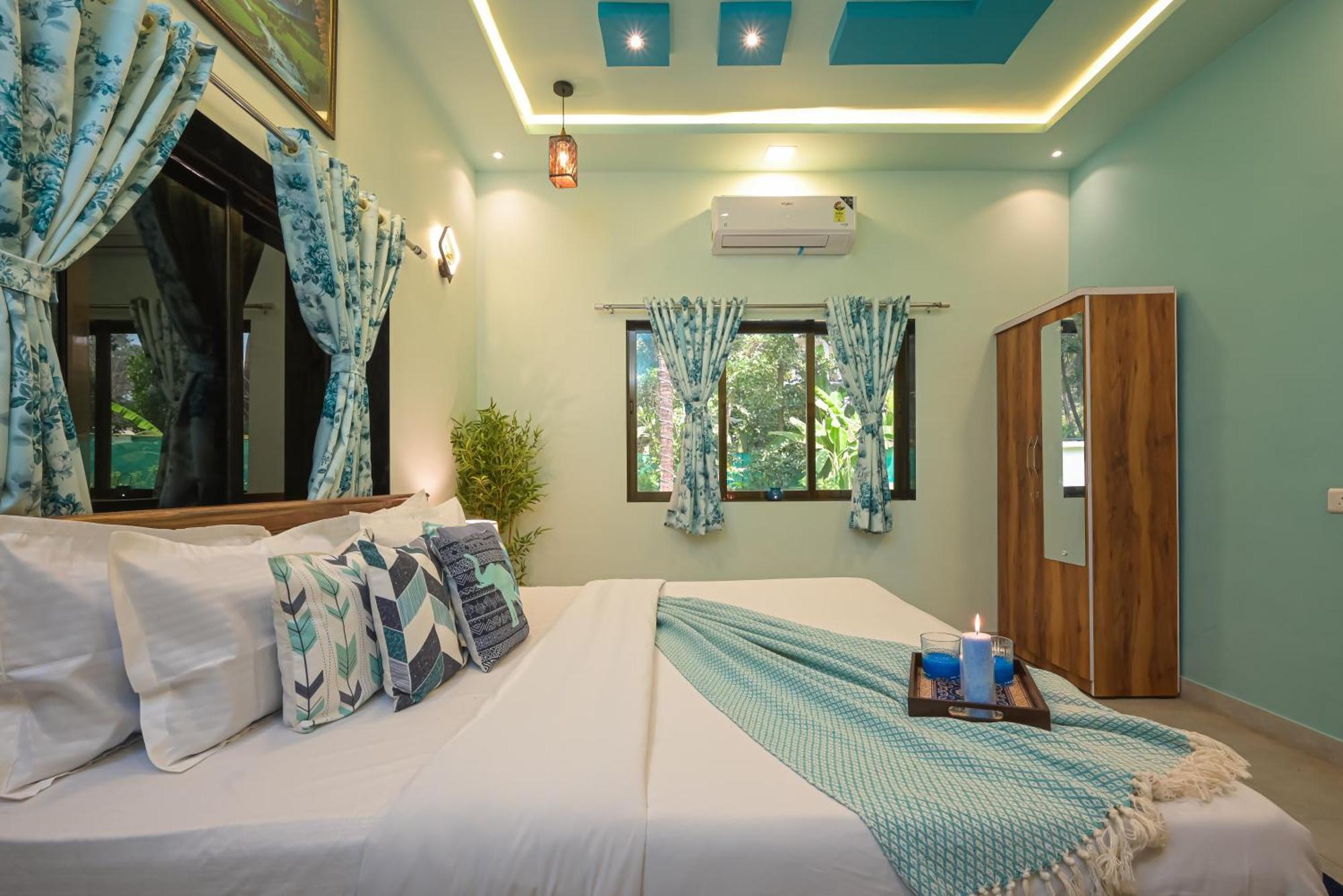 Seas The Day Luxurious 5Bhk Villa 2Min From Awas Beach With Huge Private Pool 阿里巴格 外观 照片