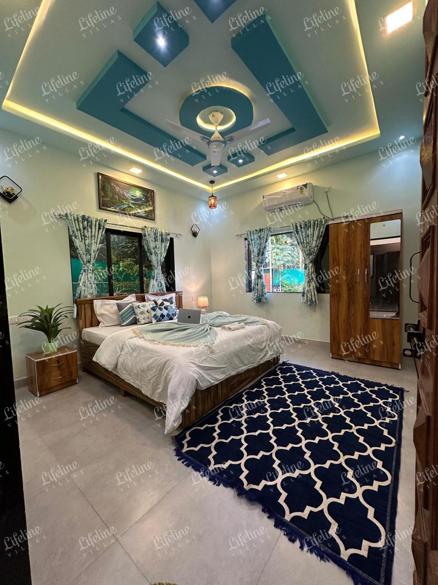 Seas The Day Luxurious 5Bhk Villa 2Min From Awas Beach With Huge Private Pool 阿里巴格 外观 照片