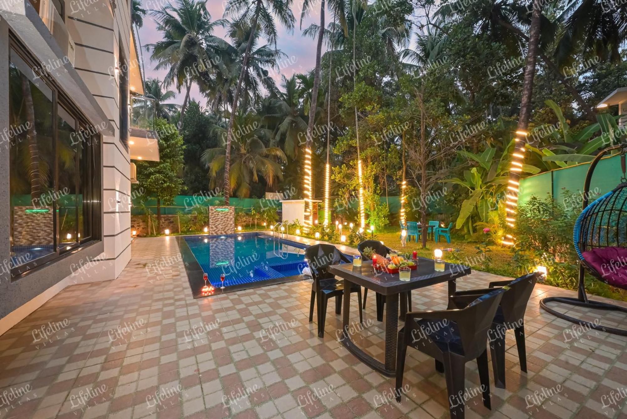 Seas The Day Luxurious 5Bhk Villa 2Min From Awas Beach With Huge Private Pool 阿里巴格 外观 照片