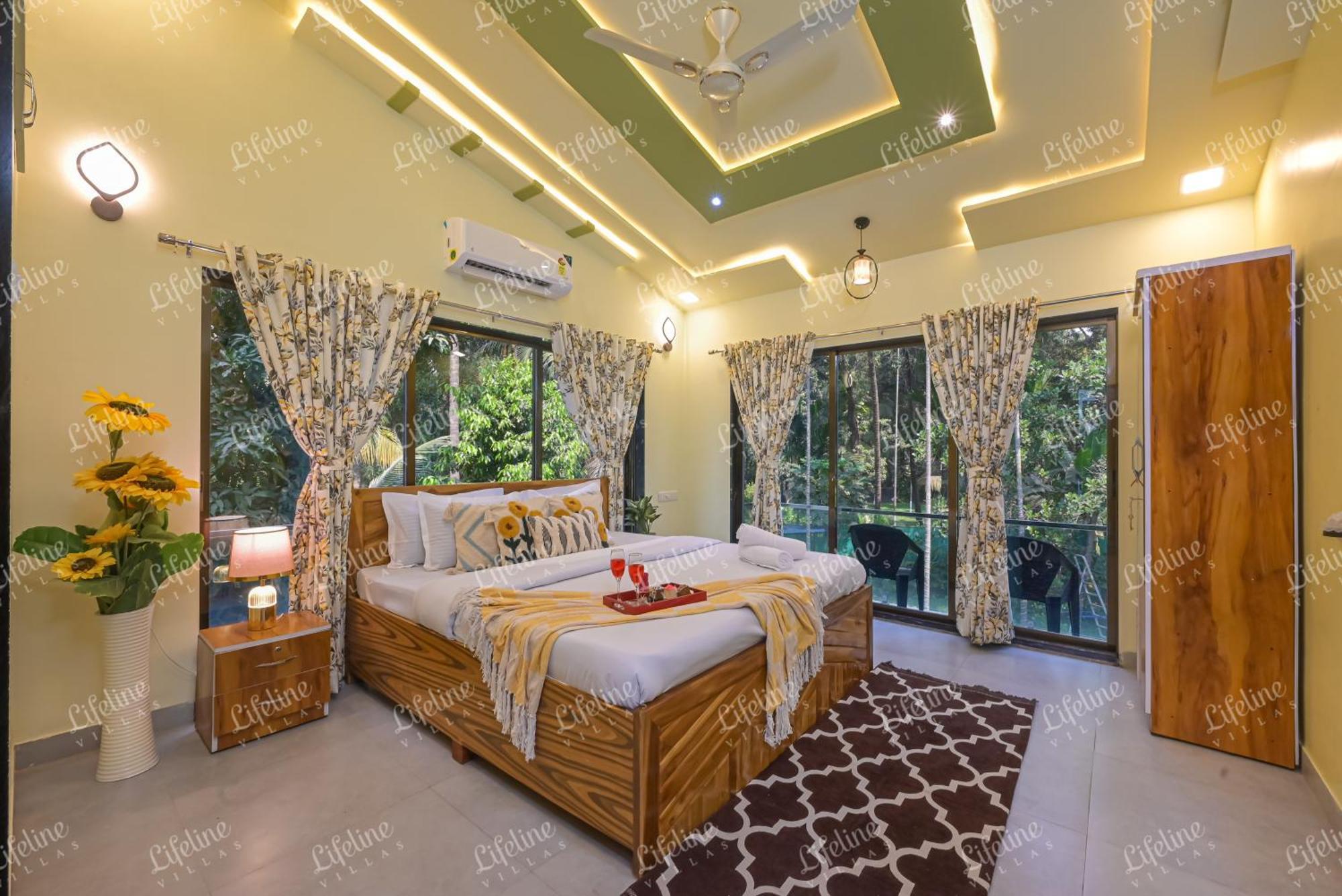 Seas The Day Luxurious 5Bhk Villa 2Min From Awas Beach With Huge Private Pool 阿里巴格 外观 照片