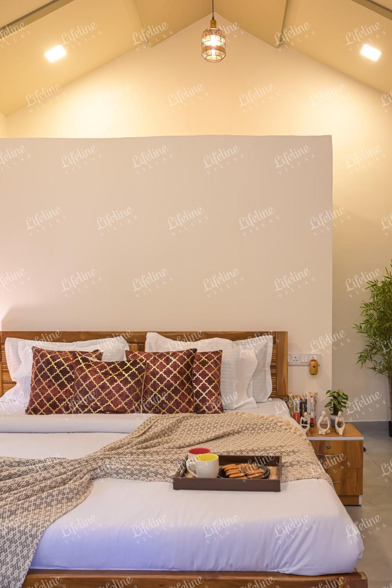 Seas The Day Luxurious 5Bhk Villa 2Min From Awas Beach With Huge Private Pool 阿里巴格 外观 照片