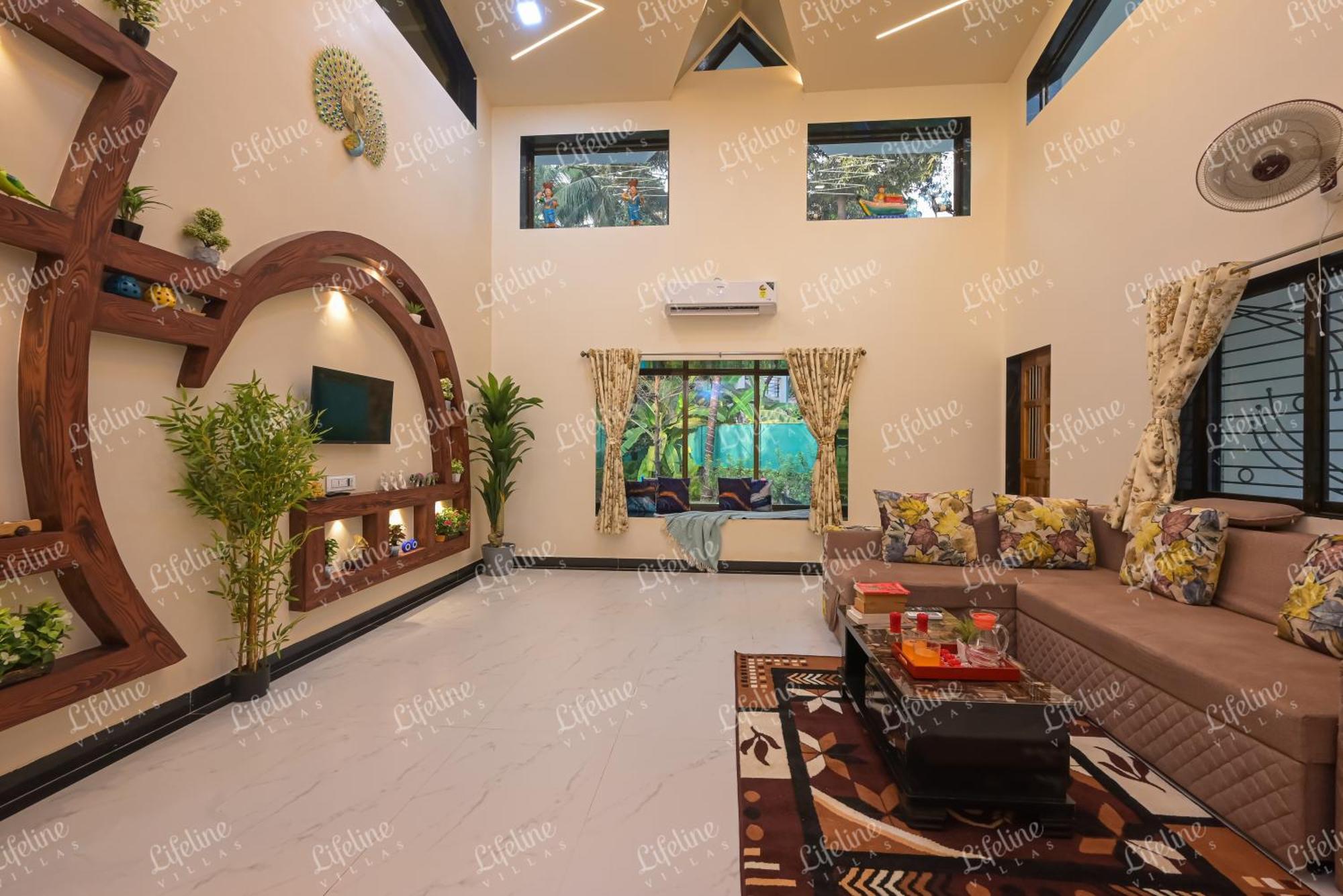 Seas The Day Luxurious 5Bhk Villa 2Min From Awas Beach With Huge Private Pool 阿里巴格 外观 照片