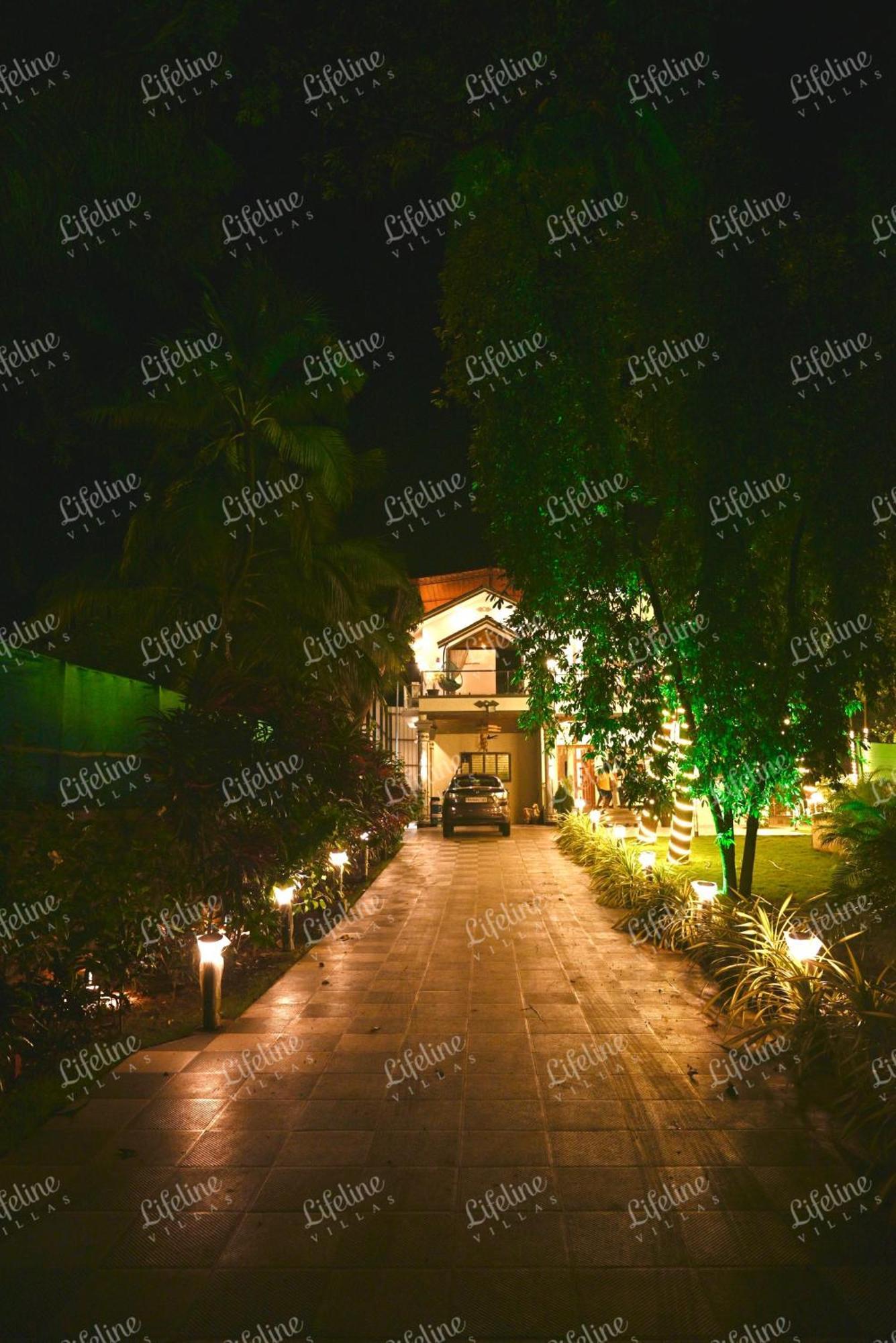 Seas The Day Luxurious 5Bhk Villa 2Min From Awas Beach With Huge Private Pool 阿里巴格 外观 照片